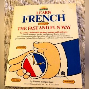 Learn French the Fast and Fun Way book